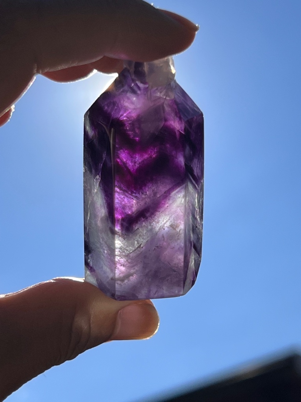 Fluorite (7) tower | Crystal